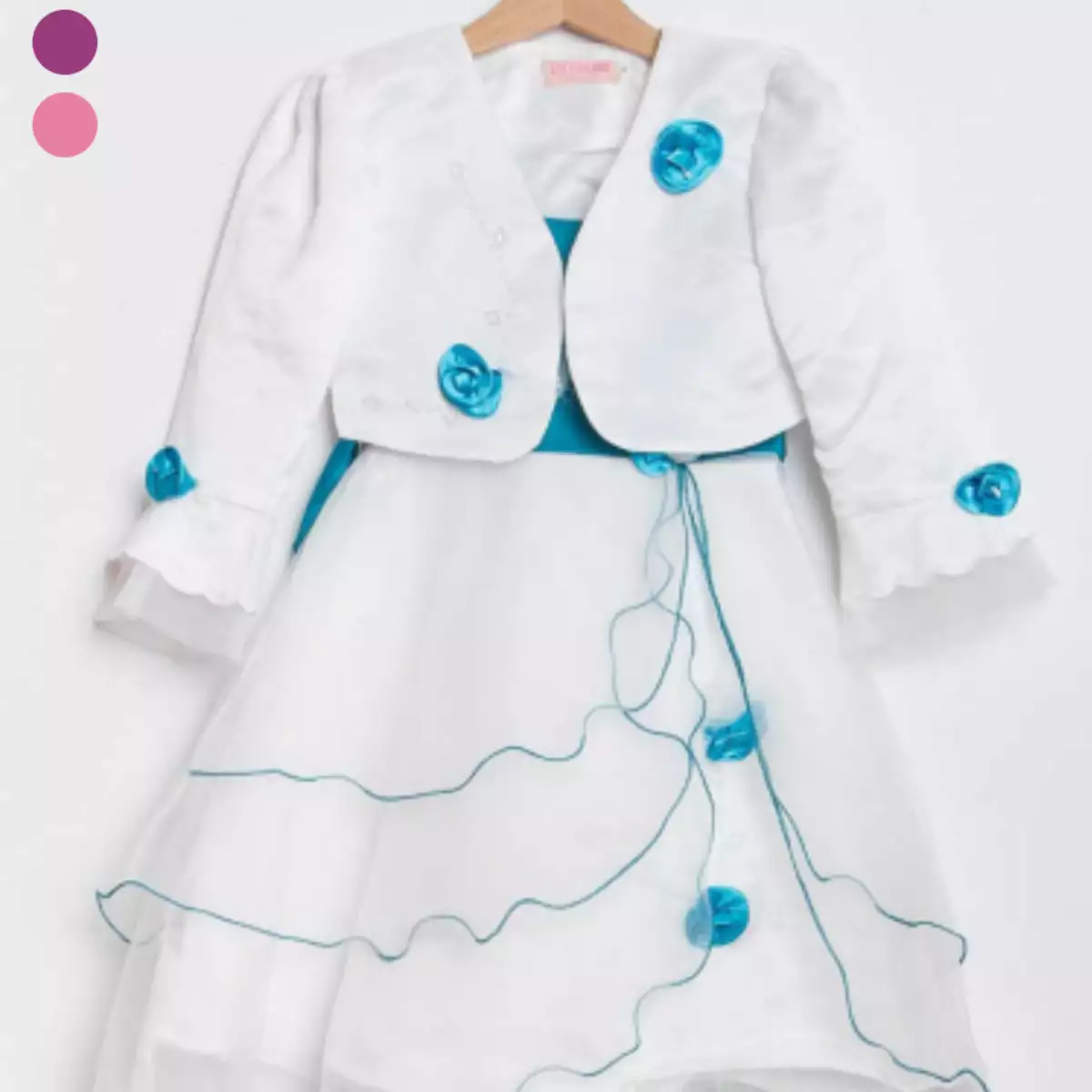 robe de cérémonies avec boléros fille